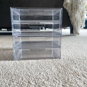 Acrylic Makeup Storage Drawers